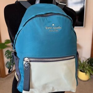 Kate Spade Medium Blue/Teal Chelsea Backpack